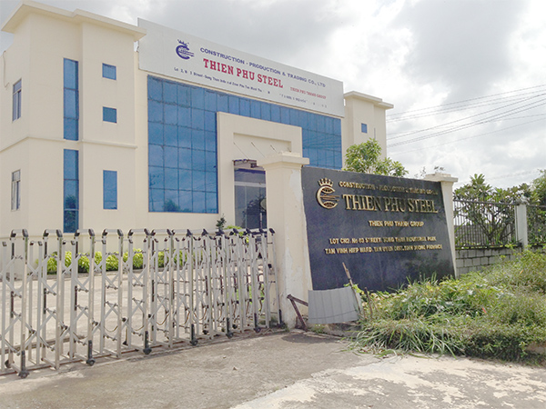 Trụ sở công ty - Công Ty TNHH Sản Xuất Xây Dựng Thương Mại Thiên Phú